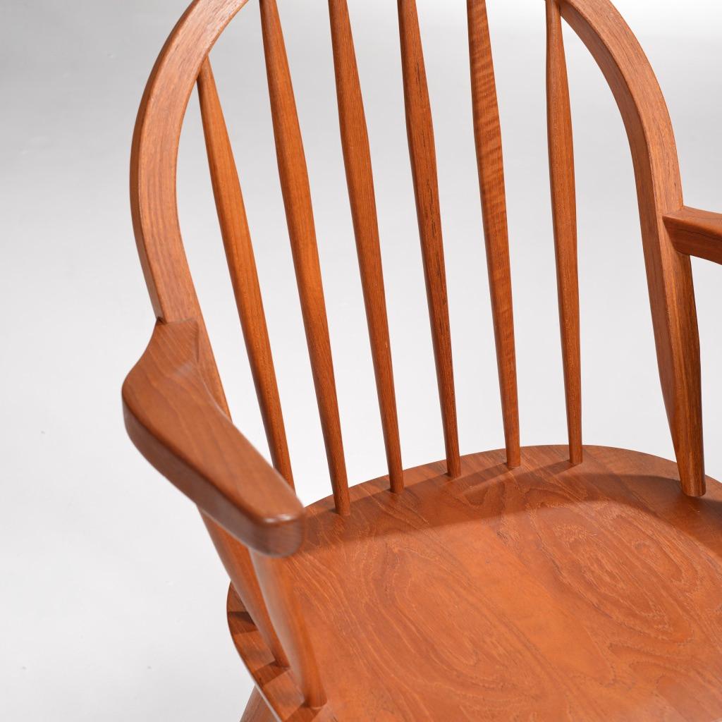Erik Ole Jørgensen teak dining chair for Tarm Stole, Denmark, 1970 - view 13