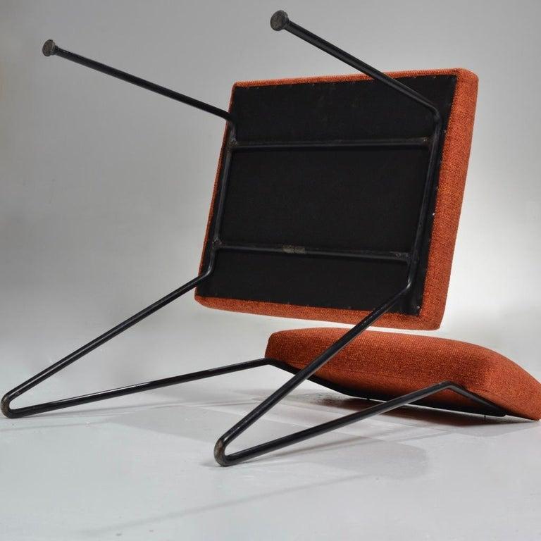 Dorothy Schindele 1949 hairpin leg chair detail 10