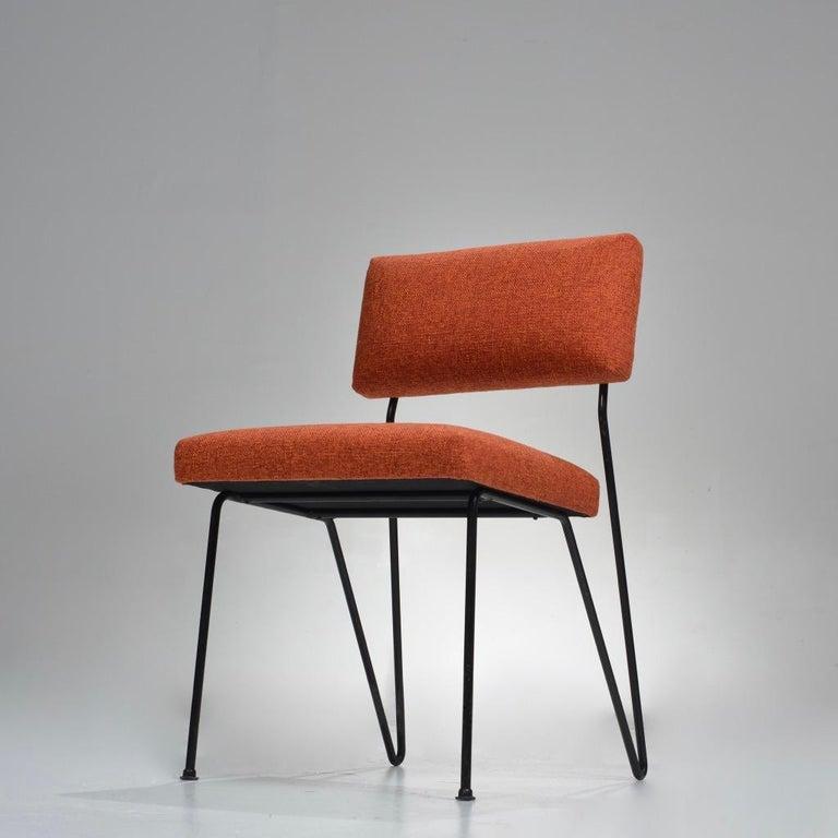 Dorothy Schindele 1949 hairpin leg chair detail 7