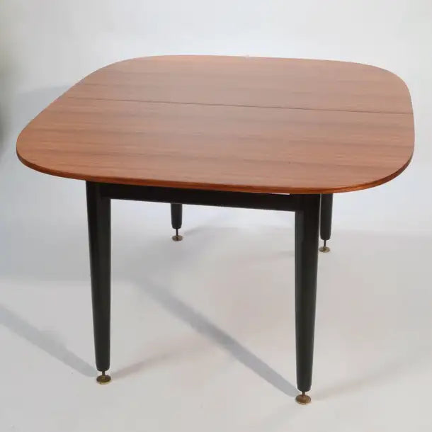 Early G-Plan Dining Table by E Gomme in Mahogany and Black