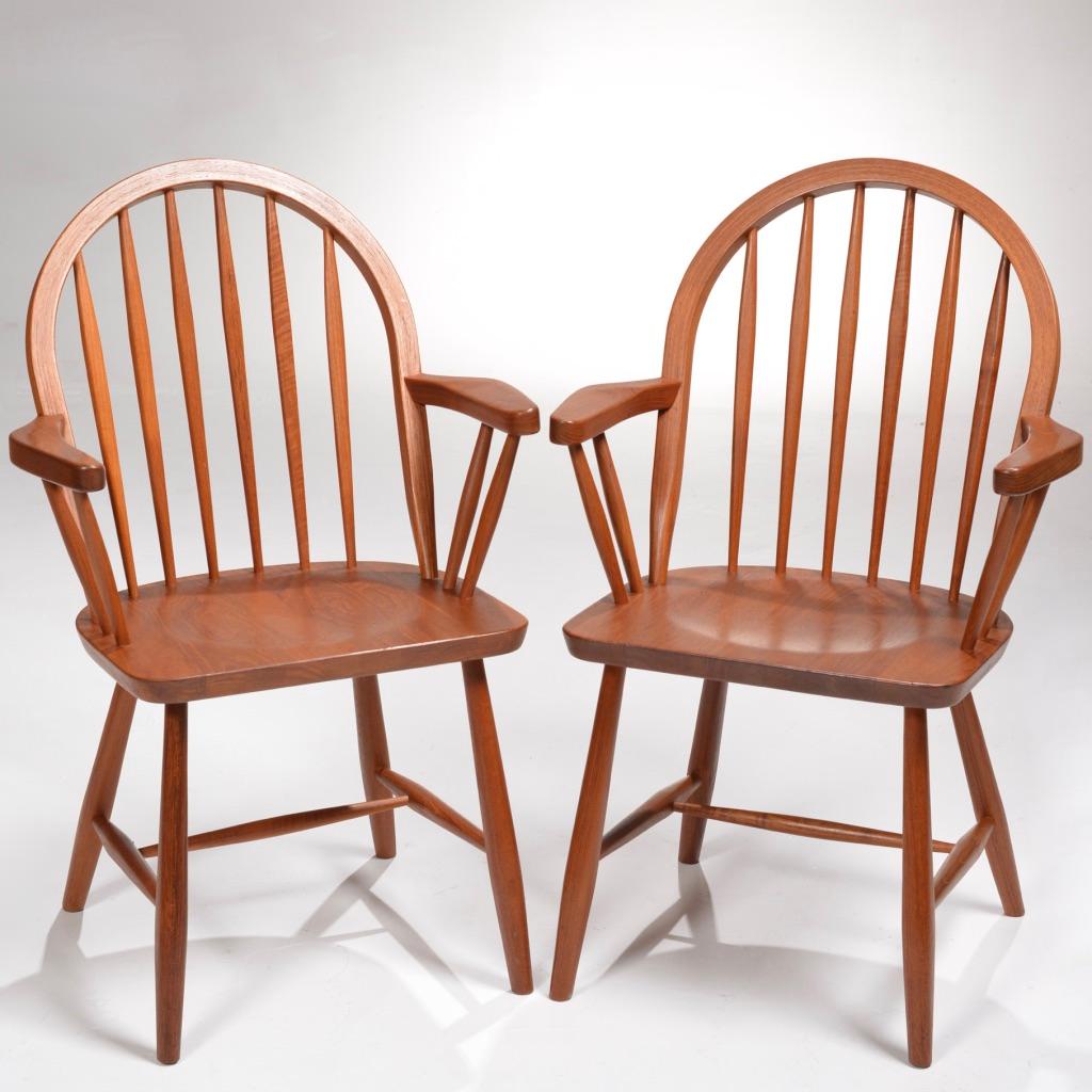 Erik Ole Jørgensen teak dining chair for Tarm Stole, Denmark, 1970 - view 2